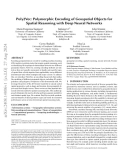 Poly2Vec: Polymorphic Fourier-Based Encoding of Geospatial Objects for GeoAI Applications