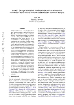 GSIFN: A Graph-Structured and Interlaced-Masked Multimodal
  Transformer-based Fusion Network for Multimodal Sentiment Analysis
