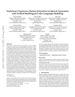 VoxInstruct: Expressive Human Instruction-to-Speech Generation with
  Unified Multilingual Codec Language Modelling