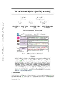 SSDM: Scalable Speech Dysfluency Modeling
