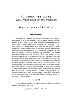 A Comparative Study of Hyperparameter Tuning Methods