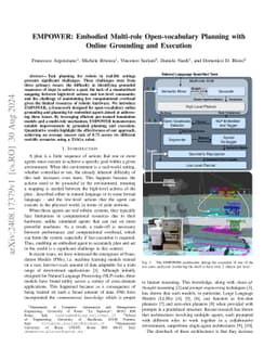 EMPOWER: Embodied Multi-role Open-vocabulary Planning with Online
  Grounding and Execution