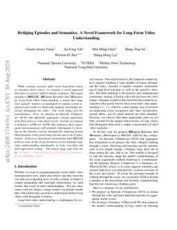 HERMES: temporal-coHERent long-forM understanding with Episodes and
  Semantics