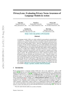 PrivacyLens: Evaluating Privacy Norm Awareness of Language Models in Action