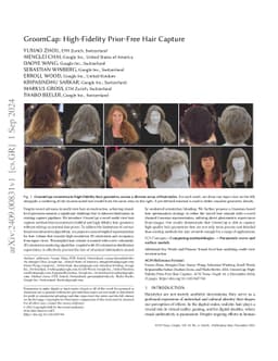 GroomCap: High-Fidelity Prior-Free Hair Capture