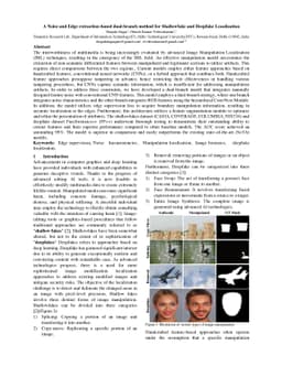 A Noise and Edge extraction-based dual-branch method for Shallowfake and
  Deepfake Localization