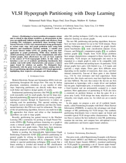 VLSI Hypergraph Partitioning with Deep Learning