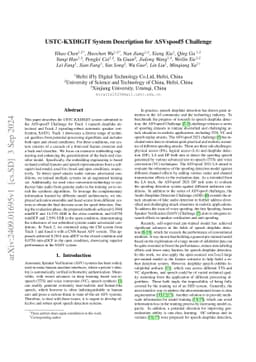USTC-KXDIGIT System Description for ASVspoof5 Challenge