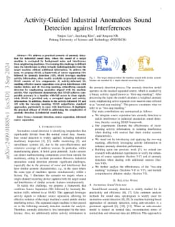 Activity-Guided Industrial Anomalous Sound Detection against
  Interferences