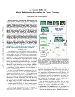 A Modern Take on Visual Relationship Reasoning for Grasp Planning