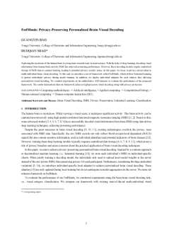 FedMinds: Privacy-Preserving Personalized Brain Visual Decoding