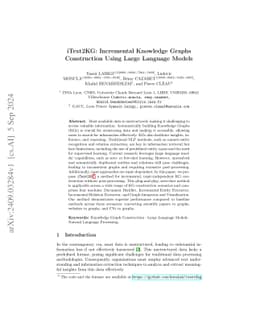 iText2KG: Incremental Knowledge Graphs Construction Using Large Language
  Models