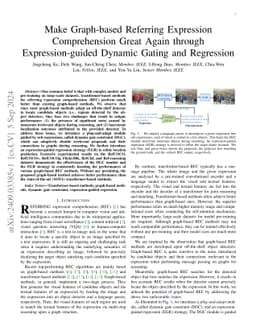 Make Graph-based Referring Expression Comprehension Great Again through
  Expression-guided Dynamic Gating and Regression