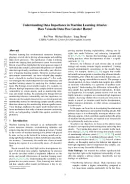 Understanding Data Importance in Machine Learning Attacks: Does Valuable
  Data Pose Greater Harm?
