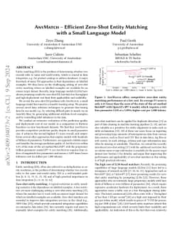 AnyMatch -- Efficient Zero-Shot Entity Matching with a Small Language
  Model