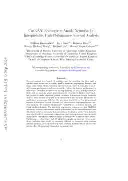 CoxKAN: Kolmogorov-Arnold Networks for Interpretable, High-Performance
  Survival Analysis