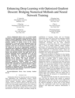 Enhancing Deep Learning with Optimized Gradient Descent: Bridging
  Numerical Methods and Neural Network Training