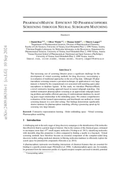 PharmacoMatch: Efficient 3D Pharmacophore Screening via Neural Subgraph Matching
