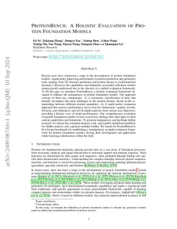 ProteinBench: A Holistic Evaluation of Protein Foundation Models