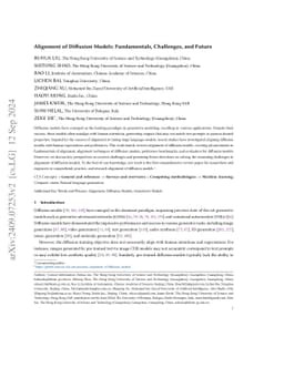 Alignment of Diffusion Models: Fundamentals, Challenges, and Future