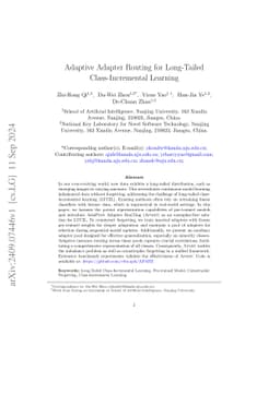 Adaptive Adapter Routing for Long-Tailed Class-Incremental Learning
