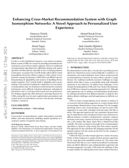 Enhancing Cross-Market Recommendation System with Graph Isomorphism
  Networks: A Novel Approach to Personalized User Experience