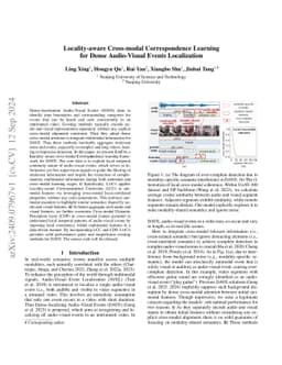 Locality-aware Cross-modal Correspondence Learning for Dense Audio-Visual Events Localization