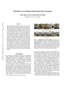 Click2Mask: Local Editing with Dynamic Mask Generation