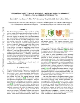 Towards Quantifying and Reducing Language Mismatch Effects in
  Cross-Lingual Speech Anti-Spoofing