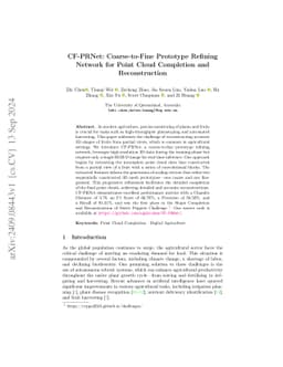 CF-PRNet: Coarse-to-Fine Prototype Refining Network for Point Cloud
  Completion and Reconstruction