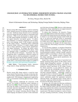 ChangeChat: An Interactive Model for Remote Sensing Change Analysis via
  Multimodal Instruction Tuning
