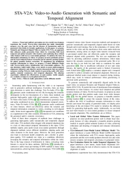 STA-V2A: Video-to-Audio Generation with Semantic and Temporal Alignment