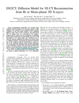 DX2CT: Diffusion Model for 3D CT Reconstruction from Bi or Mono-planar 2D X-ray(s)