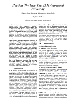 Hacking, The Lazy Way: LLM Augmented Pentesting