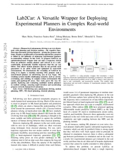 Lab2Car: A Versatile Wrapper for Deploying Experimental Planners in Complex Real-world Environments