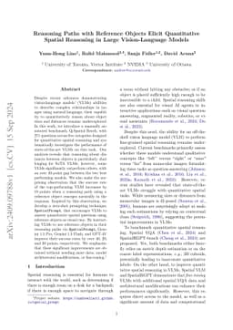 Reasoning Paths with Reference Objects Elicit Quantitative Spatial
  Reasoning in Large Vision-Language Models
