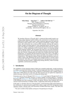 On the Diagram of Thought