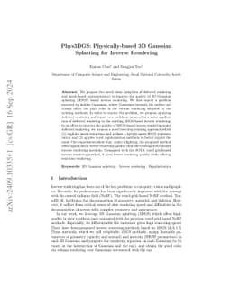 Phys3DGS: Physically-based 3D Gaussian Splatting for Inverse Rendering
