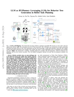 LLM-as-BT-Planner: Leveraging LLMs for Behavior Tree Generation in Robot Task Planning