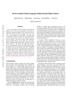 Do Pre-trained Vision-Language Models Encode Object States?