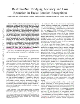 ResEmoteNet: Bridging Accuracy and Loss Reduction in Facial Emotion
  Recognition