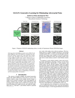 GLEAN: Generative Learning for Eliminating Adversarial Noise