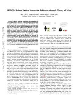 SIFToM: Robust Spoken Instruction Following through Theory of Mind