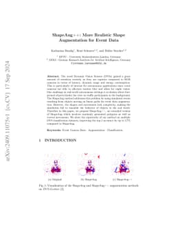 ShapeAug++: More Realistic Shape Augmentation for Event Data