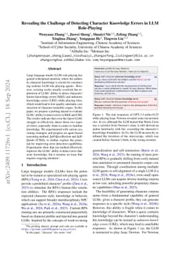 Revealing the Challenge of Detecting Character Knowledge Errors in LLM
  Role-Playing
