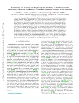 Accelerating the Training and Improving the Reliability of
  Machine-Learned Interatomic Potentials for Strongly Anharmonic Materials
  through Active Learning