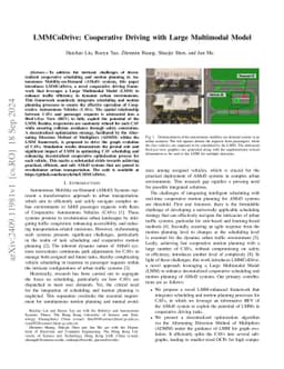 LMMCoDrive: Cooperative Driving with Large Multimodal Model