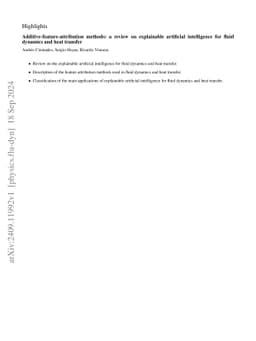 Additive-feature-attribution methods: a review on explainable artificial
  intelligence for fluid dynamics and heat transfer