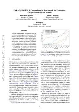 PARAPHRASUS : A Comprehensive Benchmark for Evaluating Paraphrase
  Detection Models