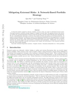 Mitigating Extremal Risks: A Network-Based Portfolio Strategy